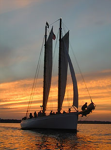 Sail Newport Sunset Sails & private yacht charters