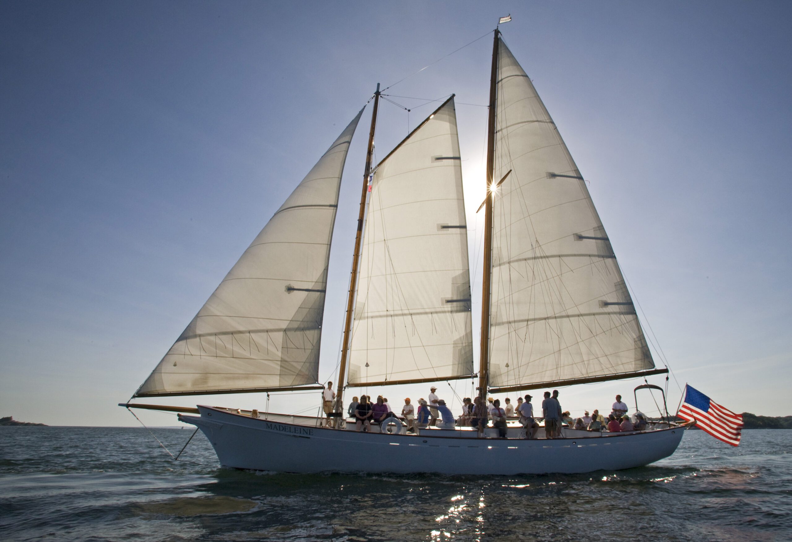 newport sailing tours the madeleine