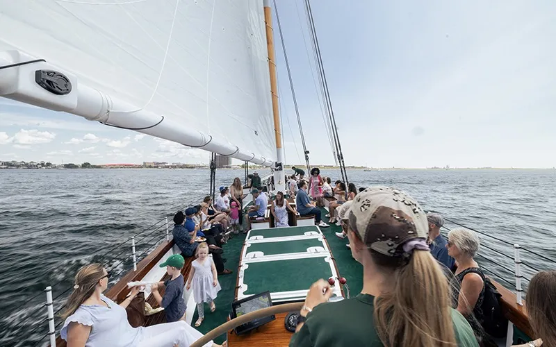 Schooner Adirondack IV, Sailing boat rides in Newport RI | Newport