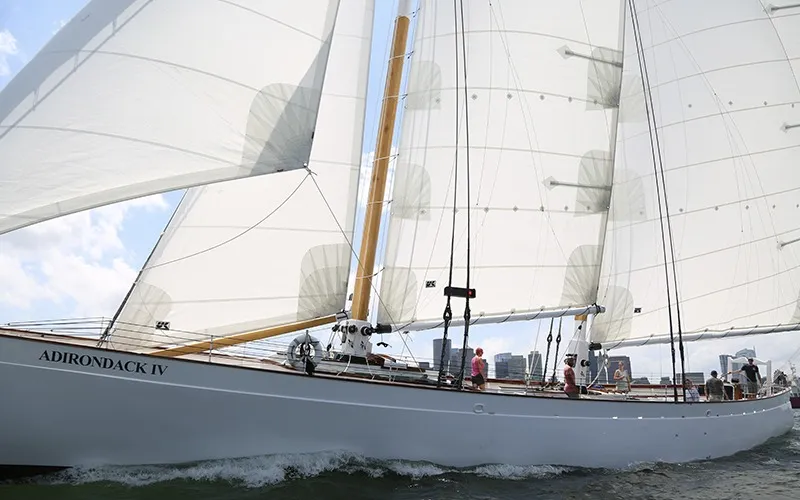 Schooner Adirondack IV, Sailing boat rides in Newport RI | Newport